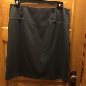 Alex Marie charcoal gray pencil skirt